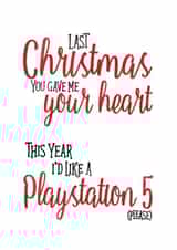 This year I would like Christmas card created by Ruby Wren Designs