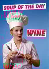 FUNNY WINE Birthday Card 25757 created by Dean Morris Cards