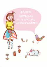 granddaughter birthday Birthday Card 4023 created by From A Place of Wonder