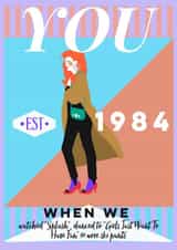 Fashion 30 Love & Friendship Card 28115 created by What's Your Vintage?