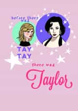 Taylor Music Just because Card 28116 created by What's Your Vintage?