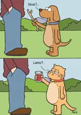 Funny cartoon Humour Card 6753 created by Nick Hannaford-Hill