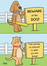 Funny Humour Humour Card 6755 created by Nick Hannaford-Hill