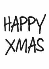 happy christmas Christmas Card 28676 created by So Yeah Stuff