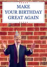 trump birthday Birthday Card 6814 created by Steve