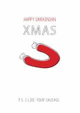 happy ukrainian Christmas Card 26916 created by Prairie Chick Prints