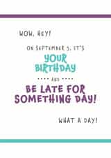 birthday september Birthday Card 27305 created by Need A Holiday?