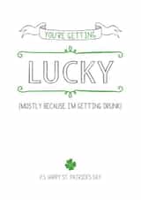 getting lucky Humour Card 4553 created by Prairie Chick Prints