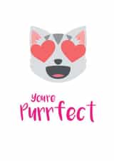 you're purrfect Valentines Day Card 29014 created by Let's Dream