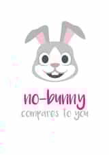 bunny compares Valentines Day Card 29016 created by Let's Dream