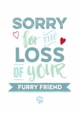 lossofpet lossofdog Sympathy Card 5063 created by Silly Prints