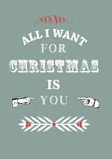 Partner  Typographic Christmas Card 26665 created by Ilka Dickens