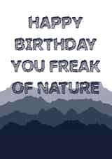 Birthday funny Birthday Card 4212 created by Ilka Dickens