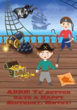 birthday boy Birthday Card 29069 created by Mona Al Rashed