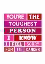 Breast Cancer Card - Breast Cancer Diagnosis - Thinking Of You -  Support created by SixElevenCreations