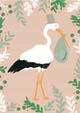 baby babyshower New Baby Card 5810 created by Olive + Jude