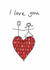 love anniversary Love & Friendship Card 28384 created by Greetings by Nibby Williams