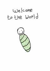 baby new New Baby Card 6058 created by Greetings by Nibby Williams