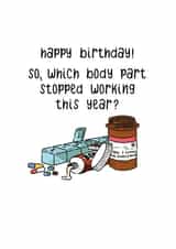 old happy Birthday Card 4596 created by PaperFreckles