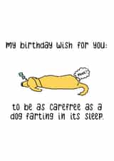 dog birthday Birthday Card 4599 created by PaperFreckles