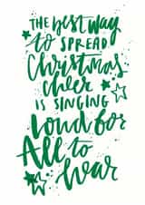 christmas elf Christmas Card 26871 created by Bee Davies