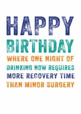 happy birthday Birthday Card 3500 created by Do You Punctuate?