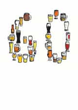 60 60th Birthday Card 6999 created by A Ray of Sunshine Cards