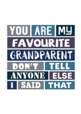 Funny Card For Grandad, Grandmother - Father's Day Card - Mother's Day Card created by SixElevenCreations