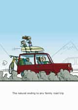 family humour Birthday Card 28767 created by Redback Cards