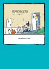 cats 30 Birthday Card 6510 created by Redback Cards