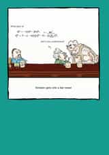 einstein clever Humour Card 28768 created by Redback Cards