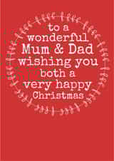 HAPPY WONDERFUL Christmas Card 2789 created by Always Sparkle