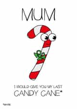 mum mother Christmas Card 27456 created by CushoPeas