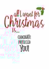 christmas wishlist Christmas Card 26443 created by Ruby Wren Designs