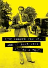 birthday rude Birthday Card 6881 created by Unknown Ink