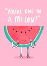 Cute Puns Thank You Card 2128 created by Charly Clements