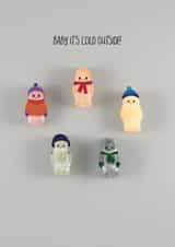 winter funny Christmas Card 5787 created by Yippea