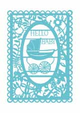 baby boy New Baby Card 7315 created by Pogofandango