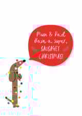 christmas heart Christmas Card 27066 created by Coupole Carnaby