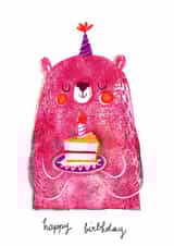bear birthday Birthday Card 27813 created by Last Week