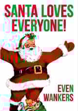 christmas santa Christmas Card 25758 created by Dean Morris Cards