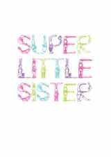 Birthday sister Birthday Card 4870 created by Ginger Ink Design