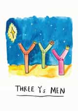 three wise Christmas Card 27859 created by Jelly Armchair