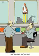 funny humour Just because Card 28905 created by Nick Hannaford-Hill