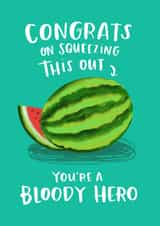 congratulations baby New Baby Card 6198 created by Lucy Maggie Designs