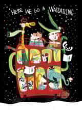 Christmas holiday Christmas Card 23040 created by Josh Cleland