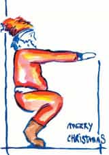 santa christmas Card 29581 created by Flo Le B.