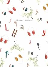 Male Female Christmas Card 22901 created by Agata Madejska