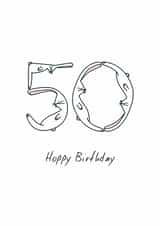 Hoppy 50th Birthday created by Hoppy Bunnies