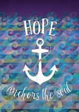 hope nautical Thinking of you Card 28529 created by Noonday Design